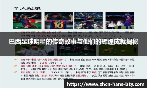 巴西足球明星的传奇故事与他们的辉煌成就揭秘